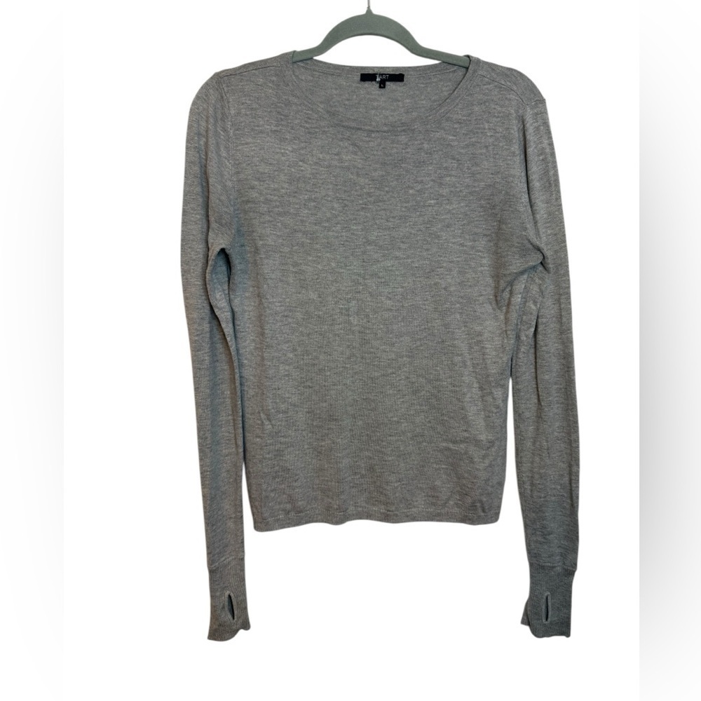 Tart Gray Classic Crewneck Sweater